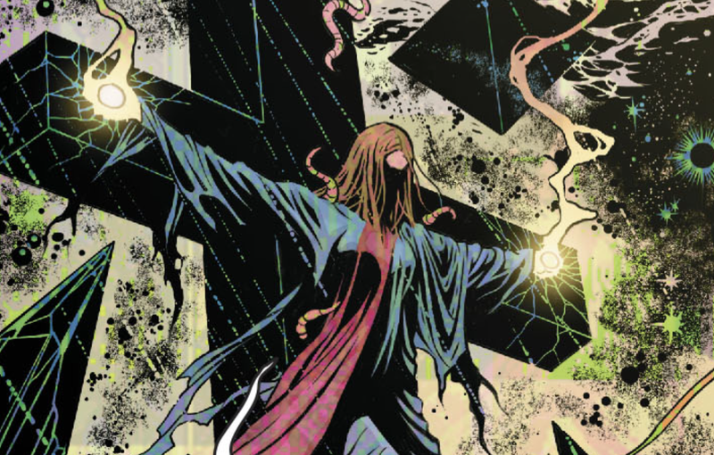 The cosmic crucifixion of Elasti-Woman